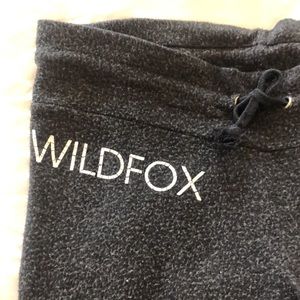 WildFox, super comfy, joggers. Charcoal grey / black Lounge wear
